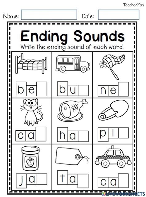 Ending Sounds .